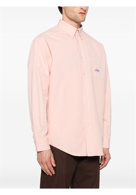 Poudre pink La Chemise Lavée Drôle shirt DRÔLE DE MONSIEUR - men DRÔLE DE MONSIEUR | GSH195CO178LPI